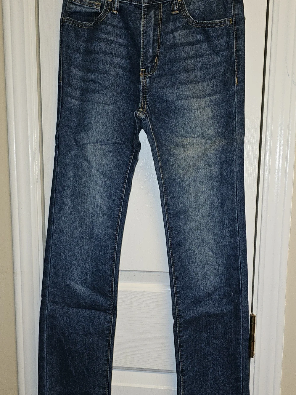 Classic Boy's Dark Blue Jeans